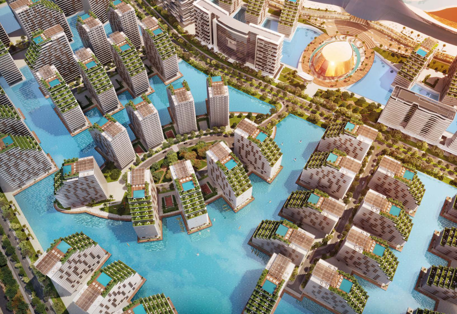 Azizi Venice, 1 bed, Dubai South